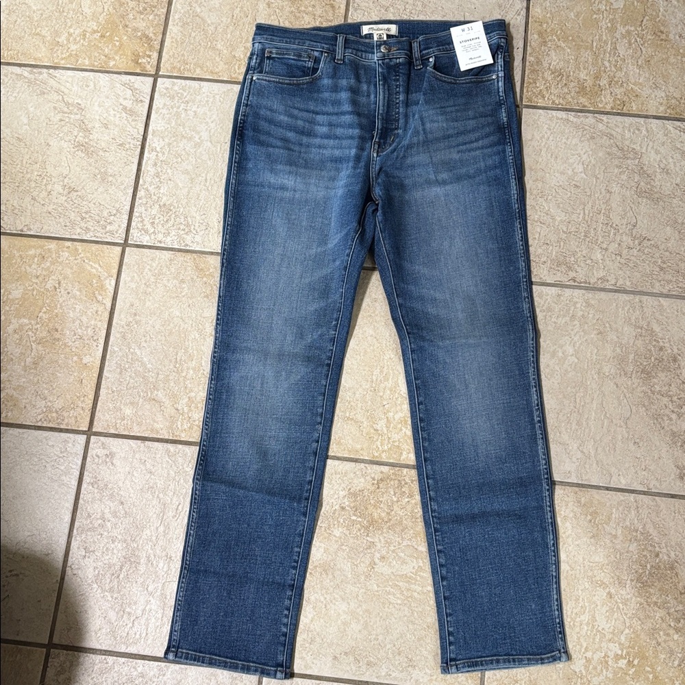 Madewell High Rise Stovepipe Jeans - Picture 5 of 5